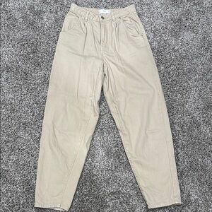 Mango Tan Pants